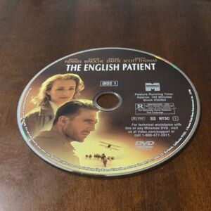 The English Patient DVD - Silver Disc